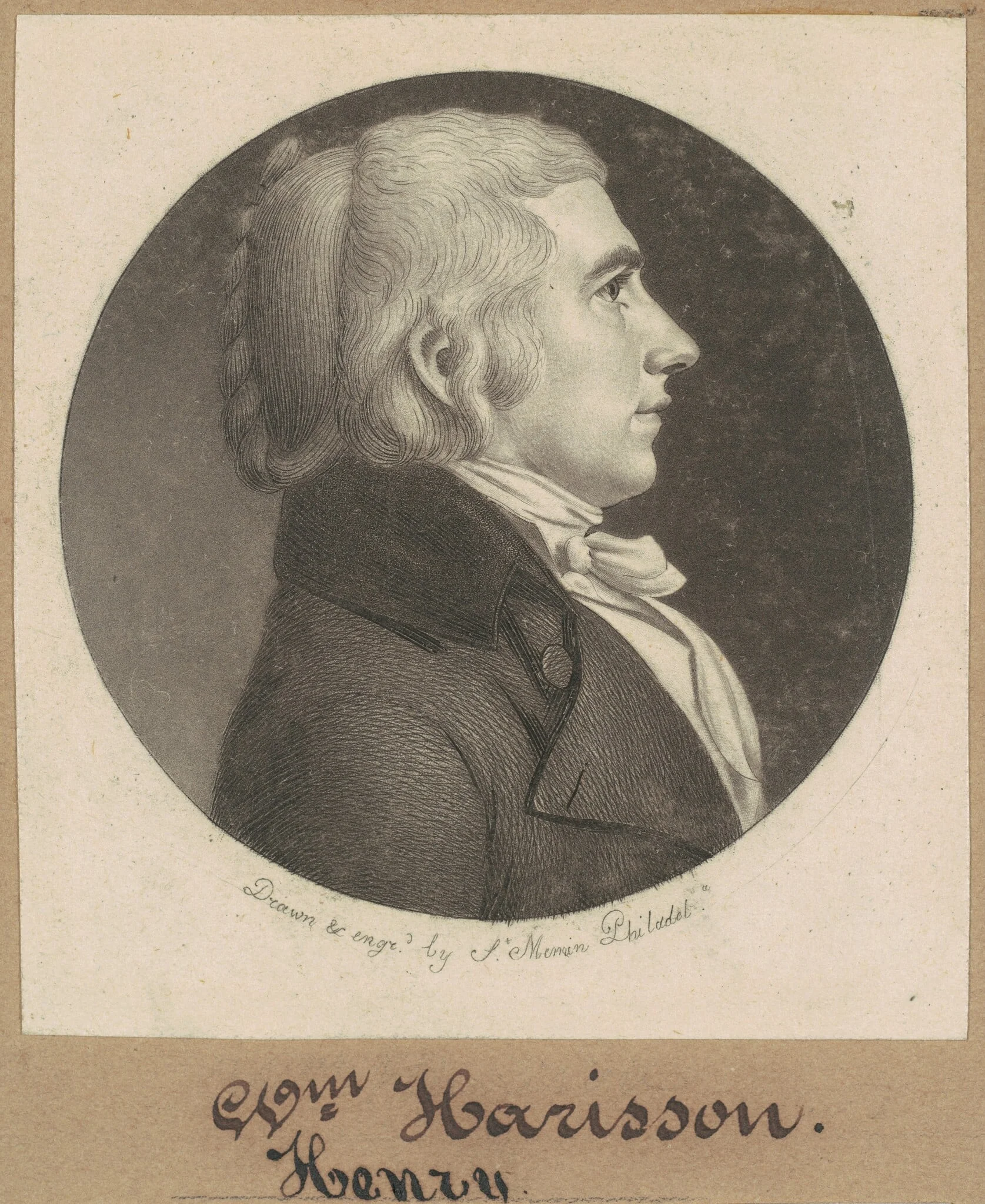 William Henry Harrison, detail
