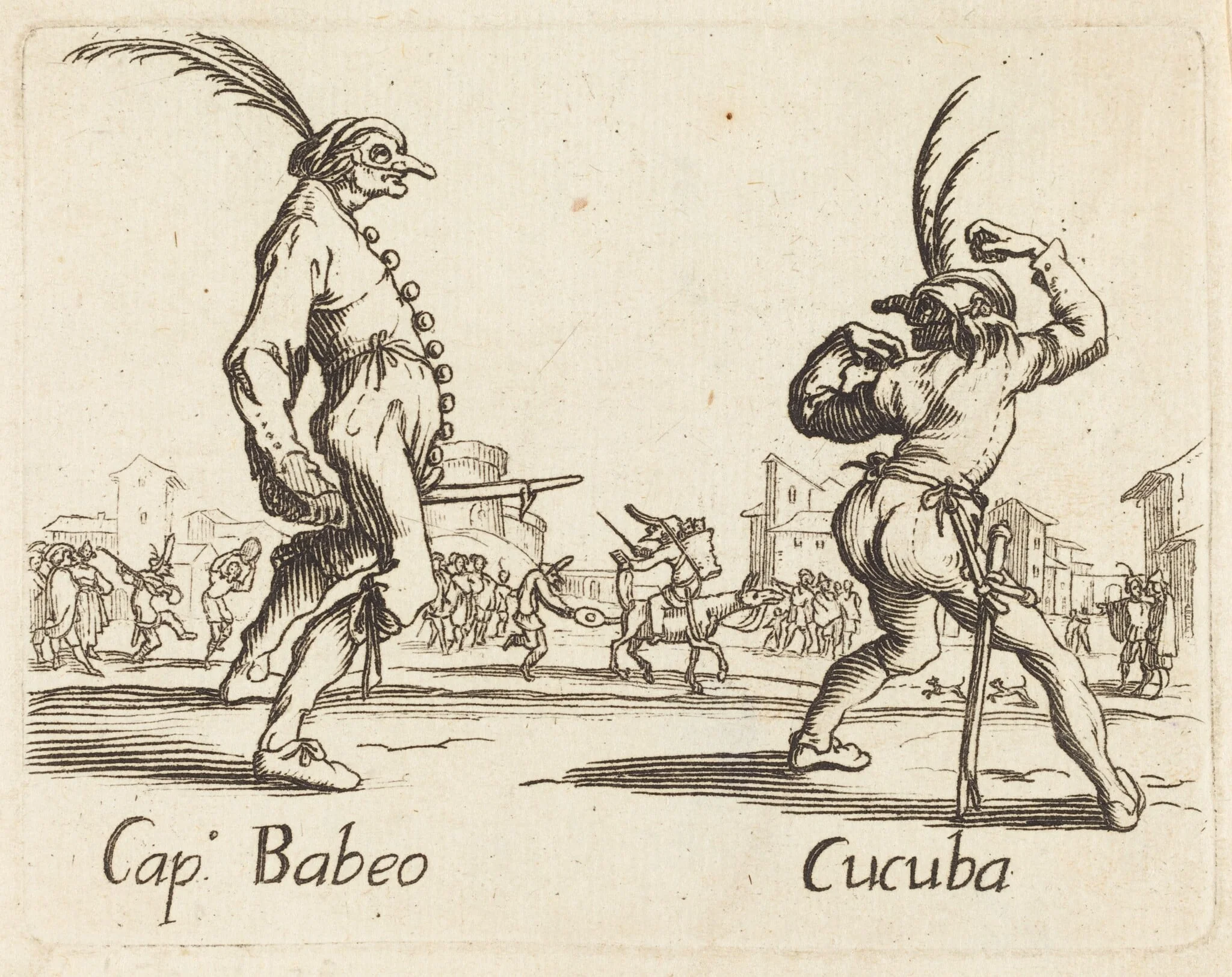 Cap. Babeo and Cucuba, detail