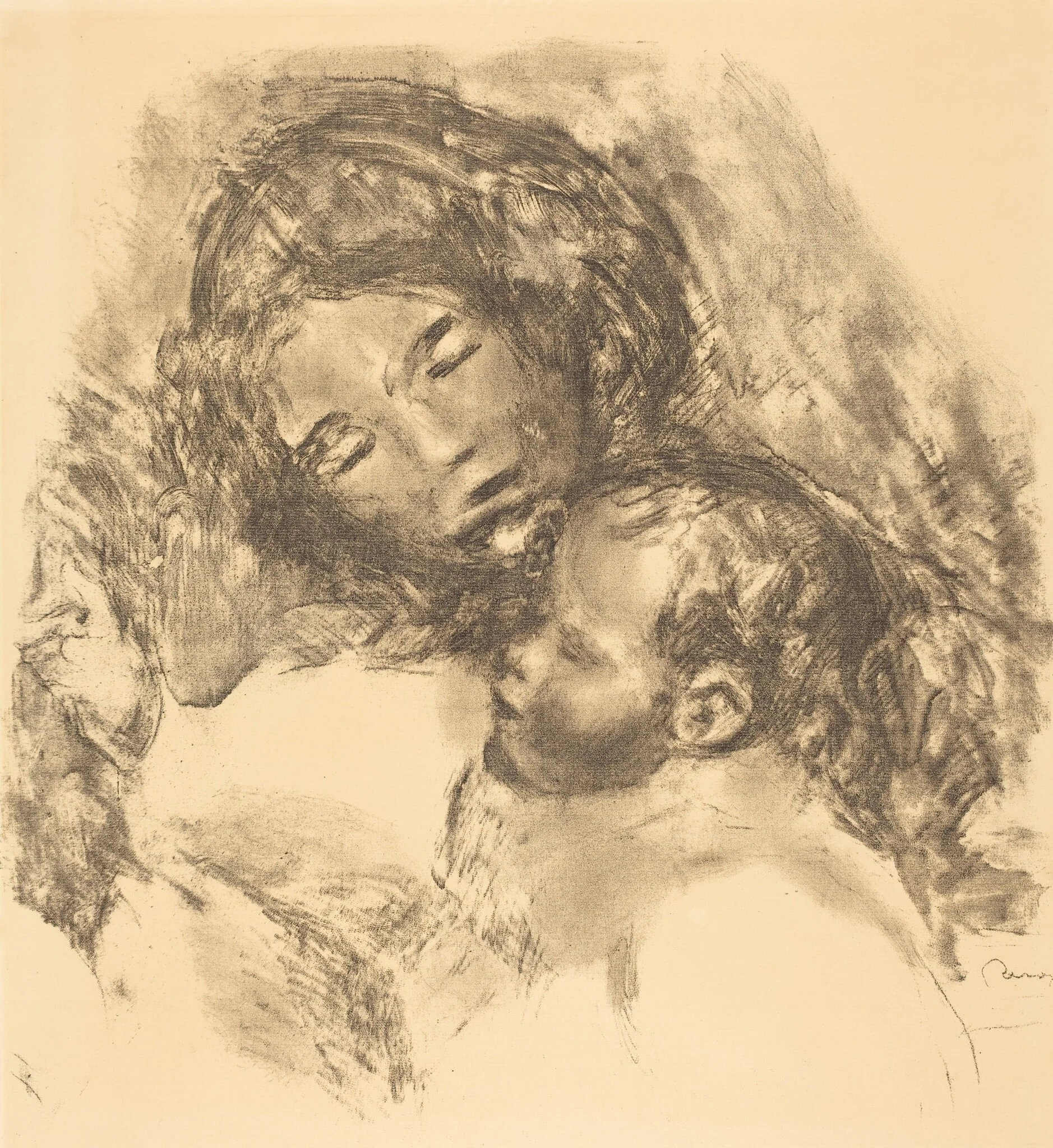 Maternity (Maternite), detail