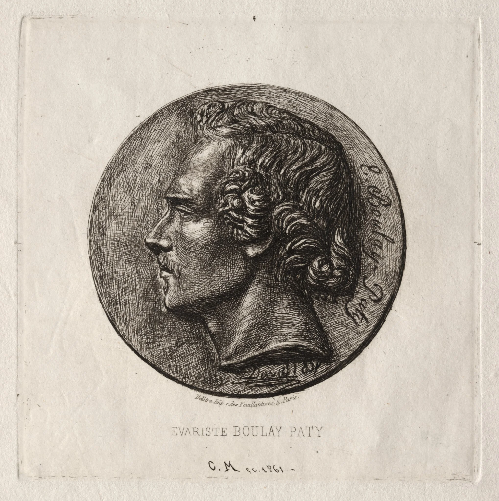 Evariste Boulay-Paty; a Poet, detail