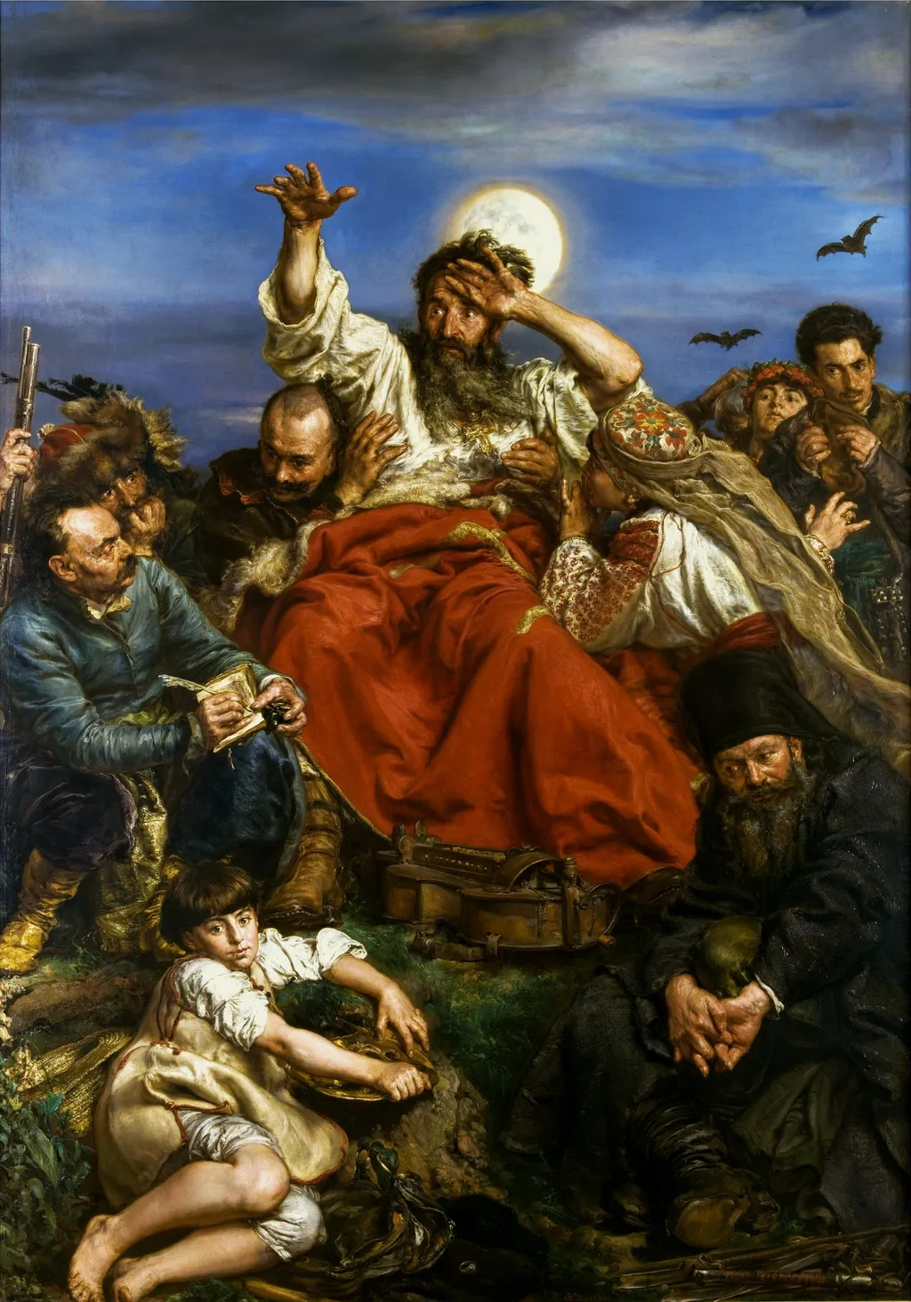 Wernyhora, by Jan Matejko, oil, 1892
