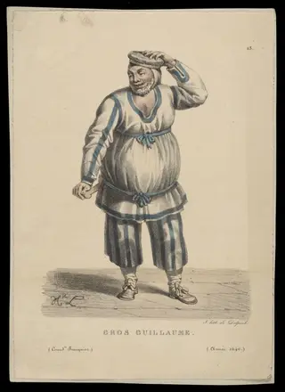H Beard Print Collection, by François Séraphin Delpech, 1640
