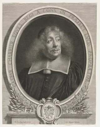 Gaspard Charrier, by Antoine Masson, 1688