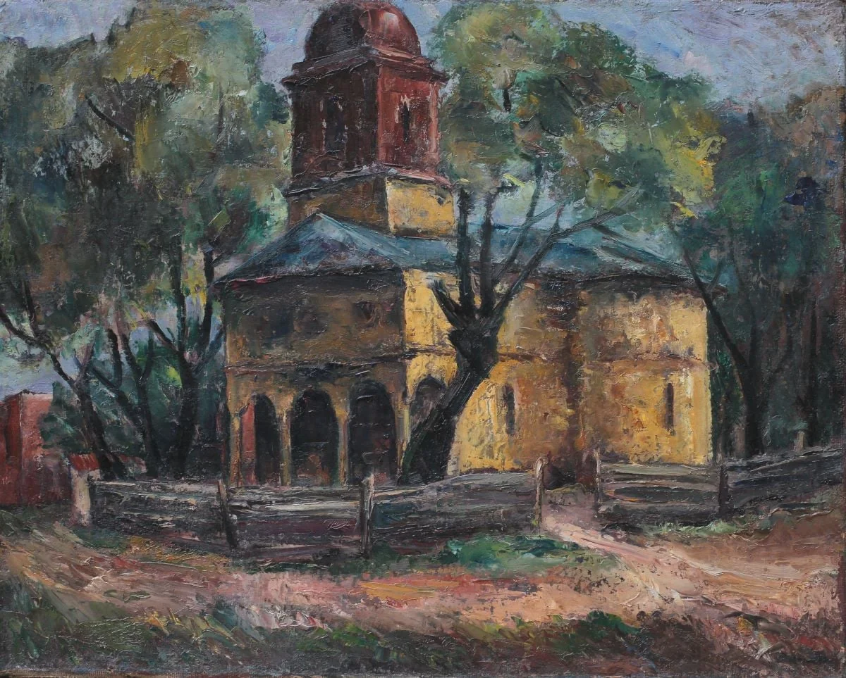 Biserica din Băneasa, detail