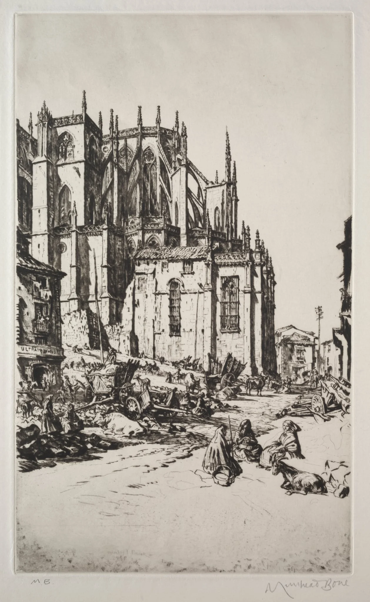 Study for Leon Apse, detail