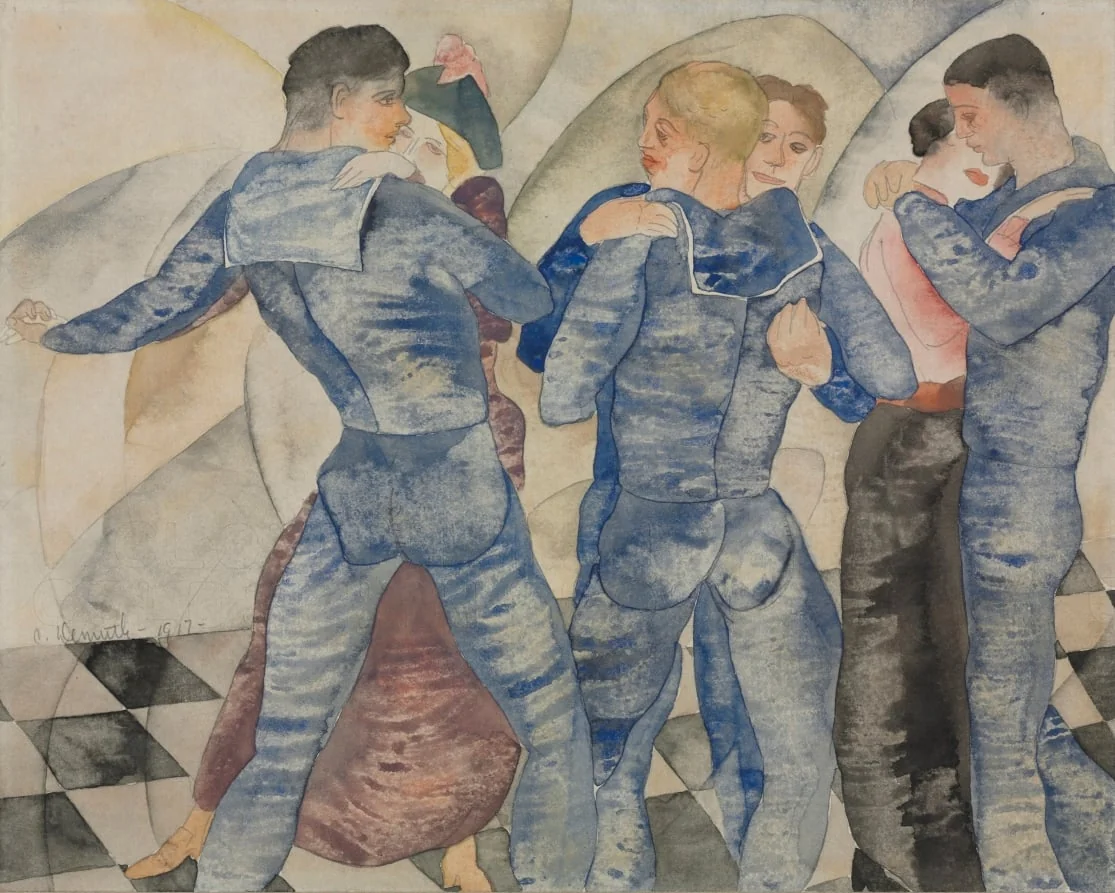 Dancing Sailors, detail