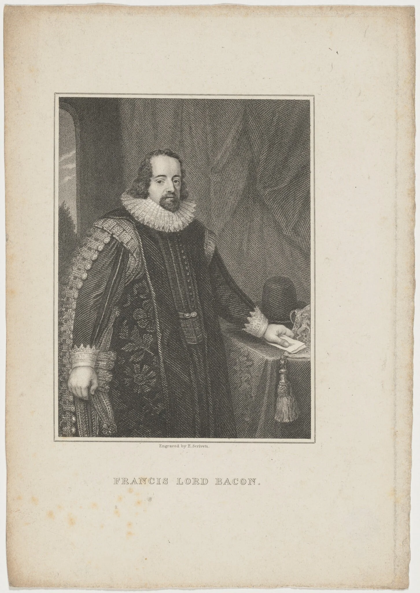 Francis, Lord Bacon, detail