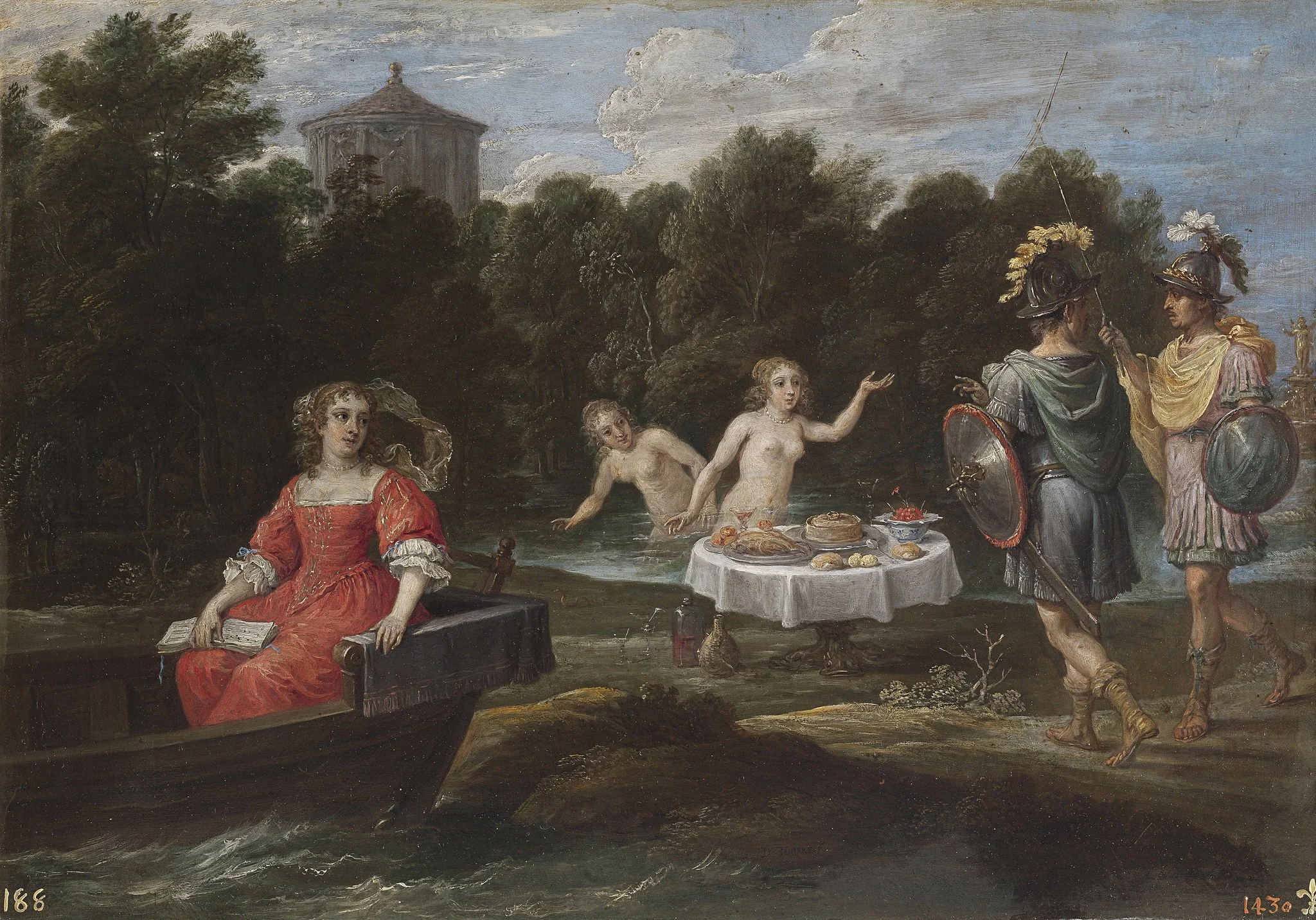 Carlos y Ubaldo en las islas Afortunadas, detail