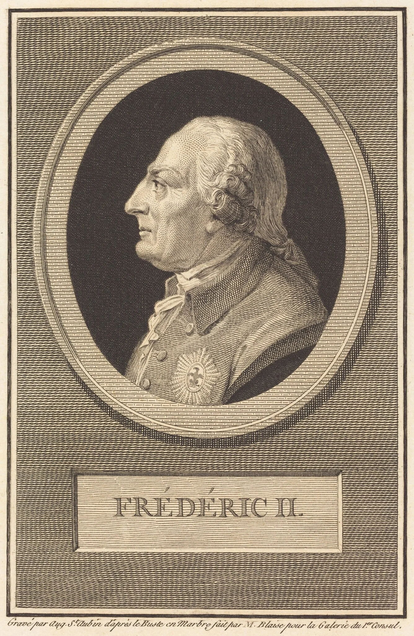Frederick II, detail