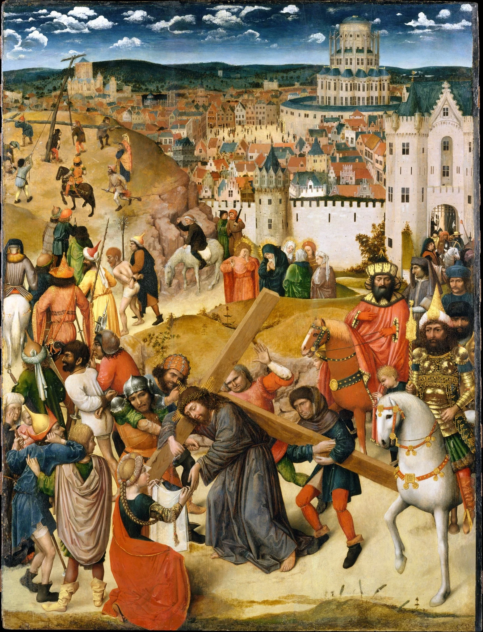 Christ Bearing the Cross, detail