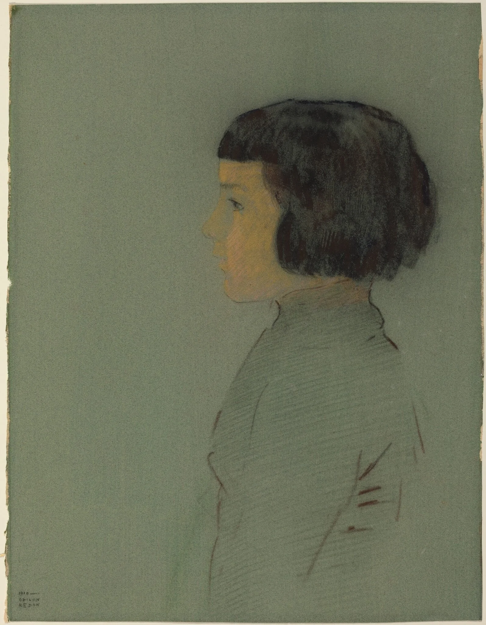 Léon Fayet (?), detail