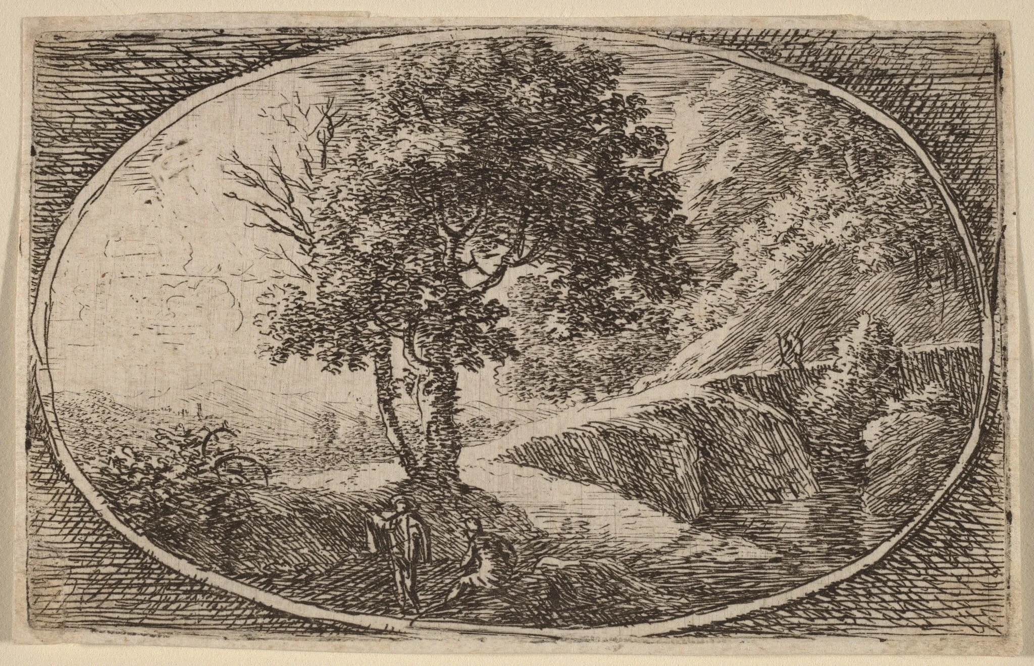 A Winding Road, detail