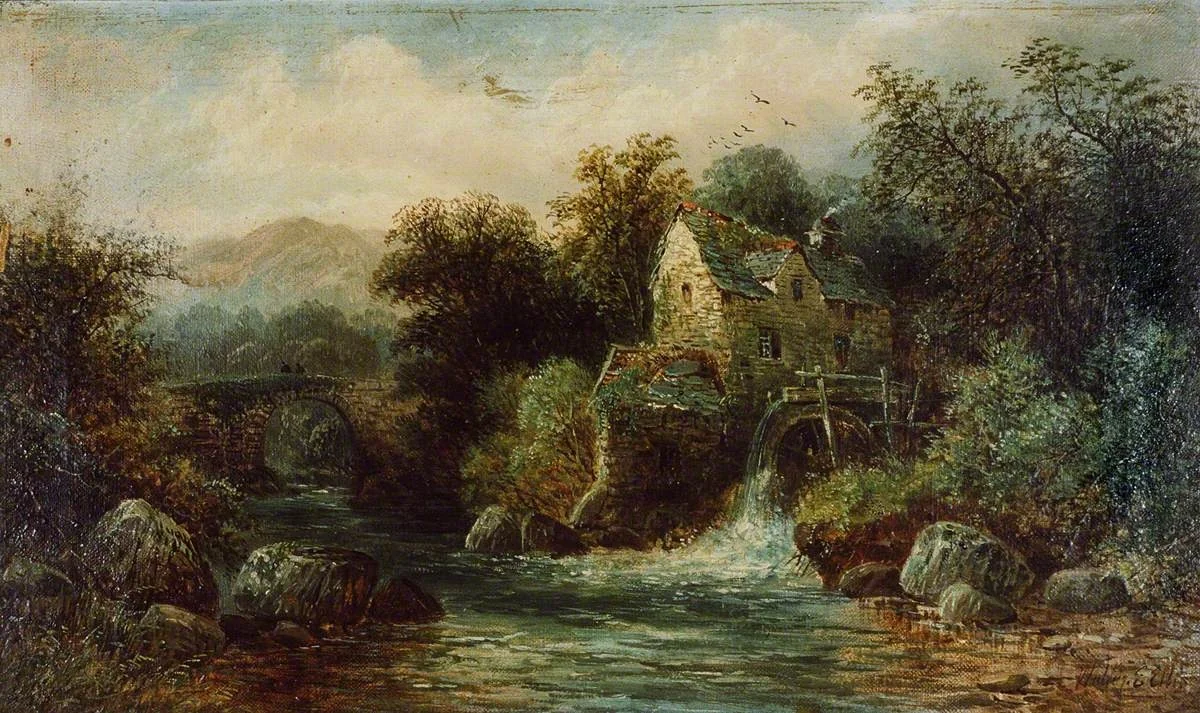 Pandy Mill, Betws-y-Coed, detail