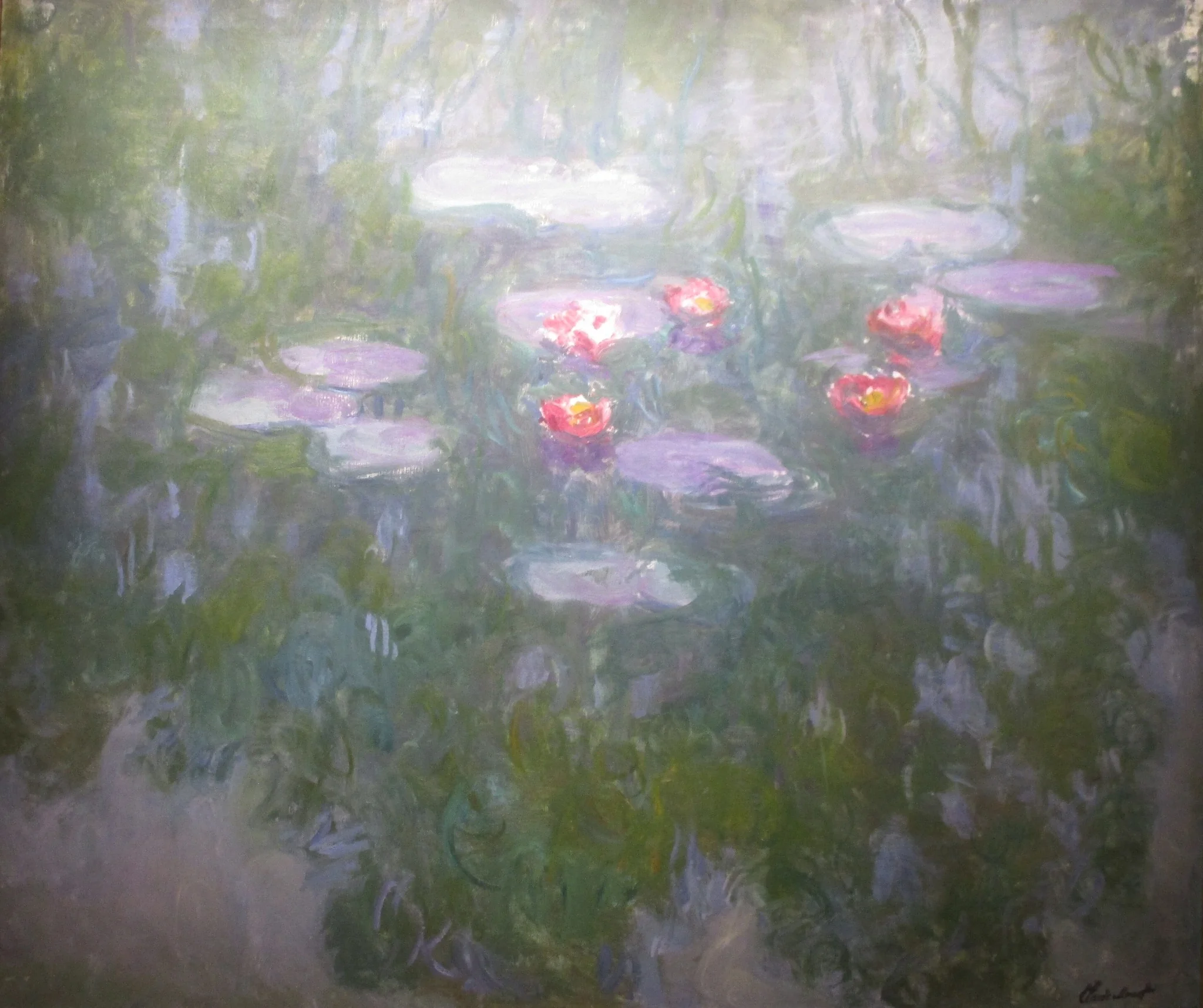 Nympheas, detail