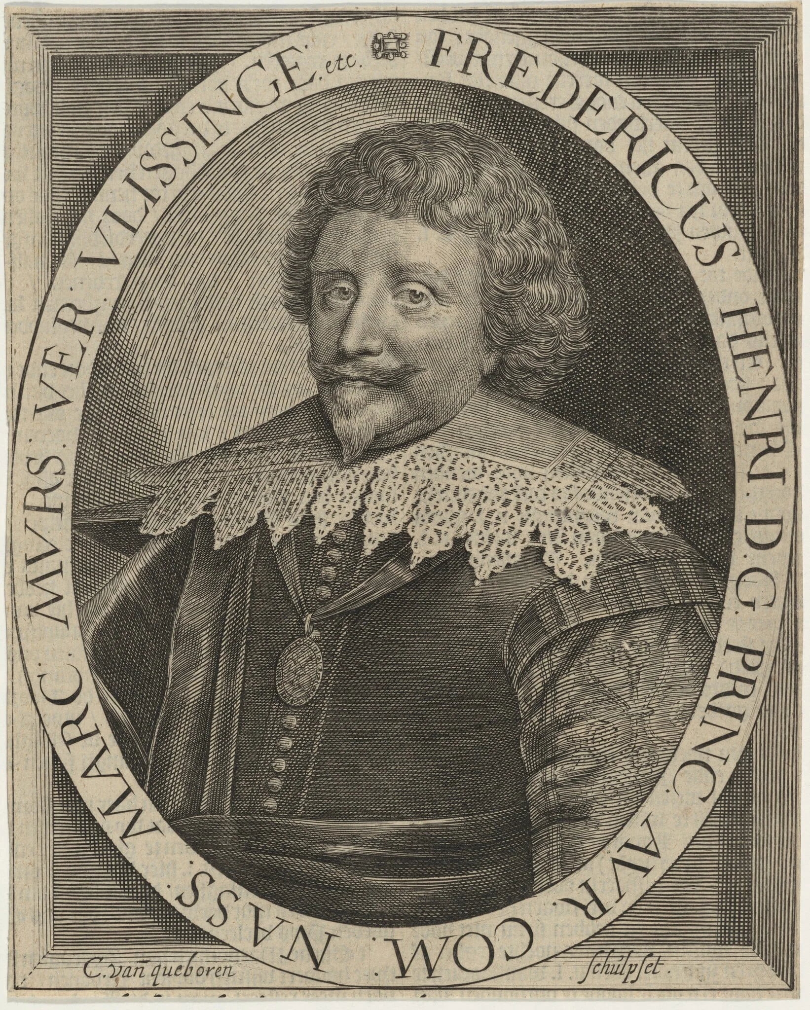 Frederick Henry of Nassau, detail