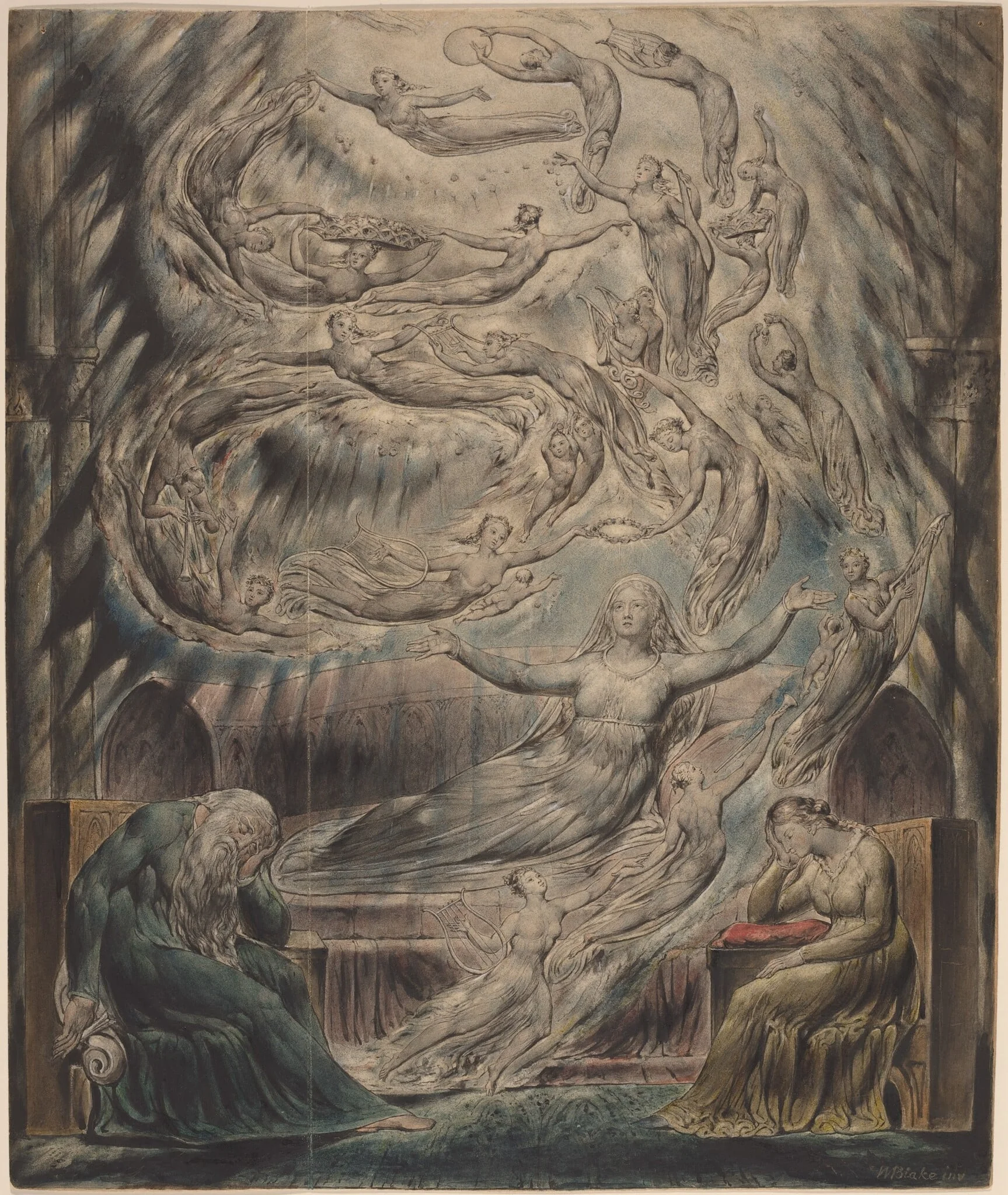 Queen Katherine's Dream, detail