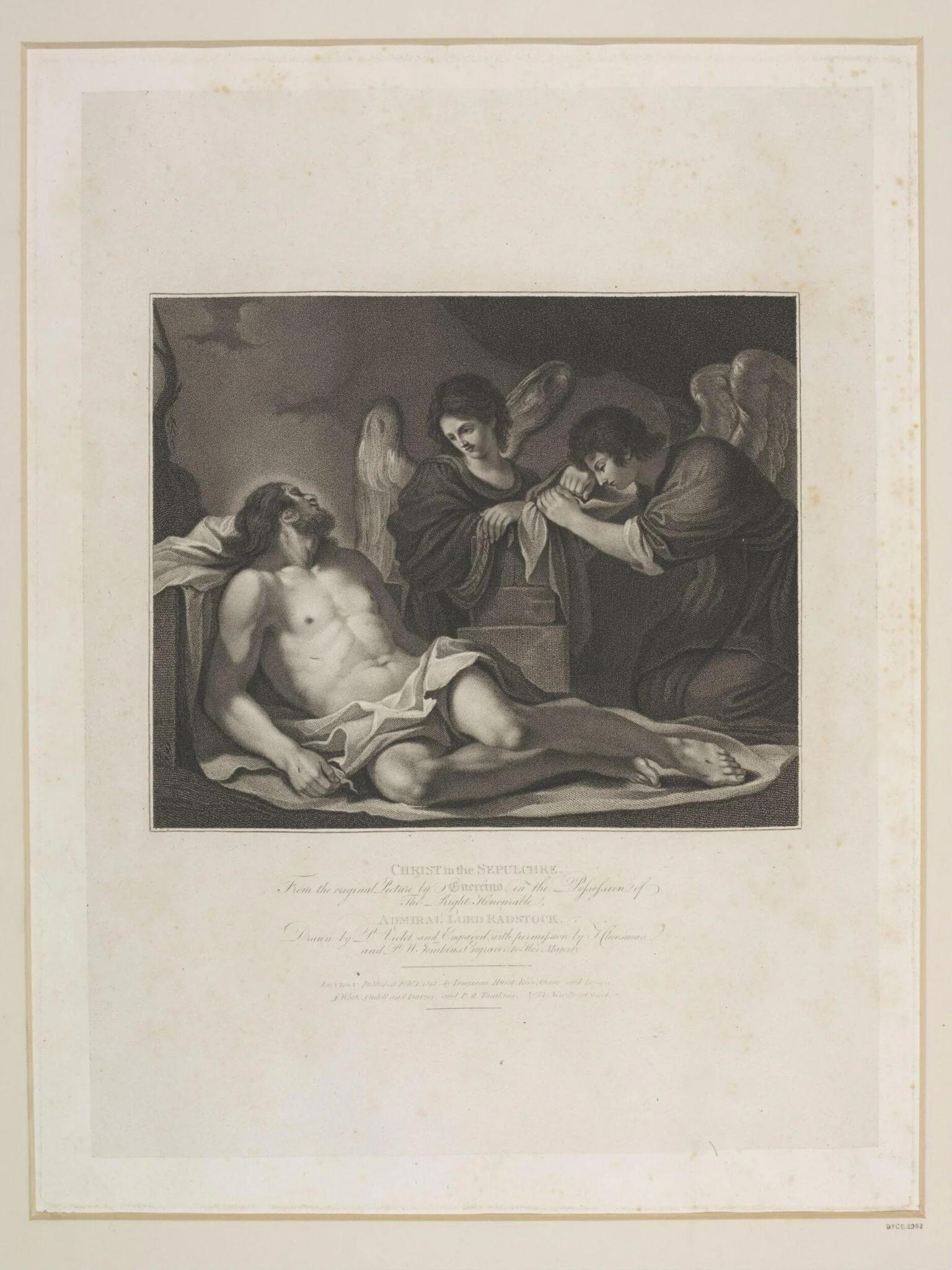 Christ in the Sepulchre, detail