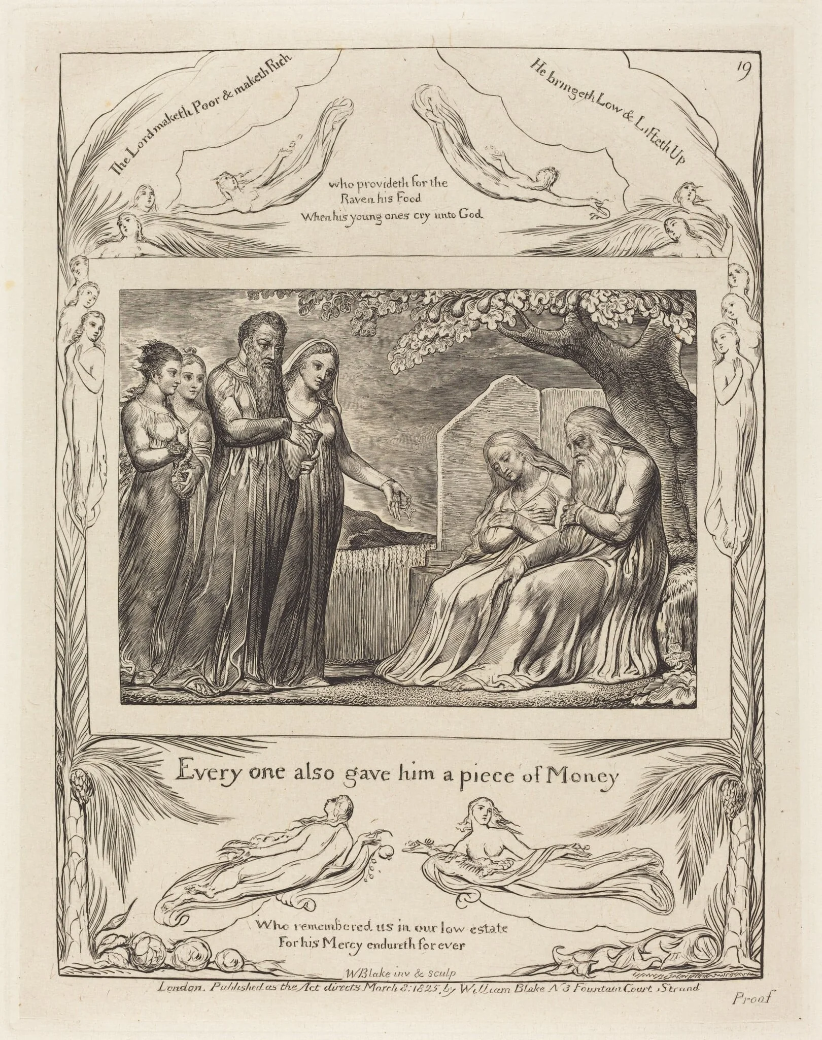 Job Accepting Charity, detail
