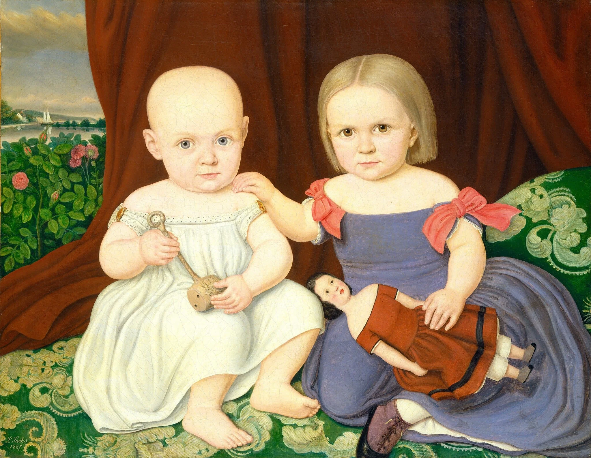 The Herbert Children, detail