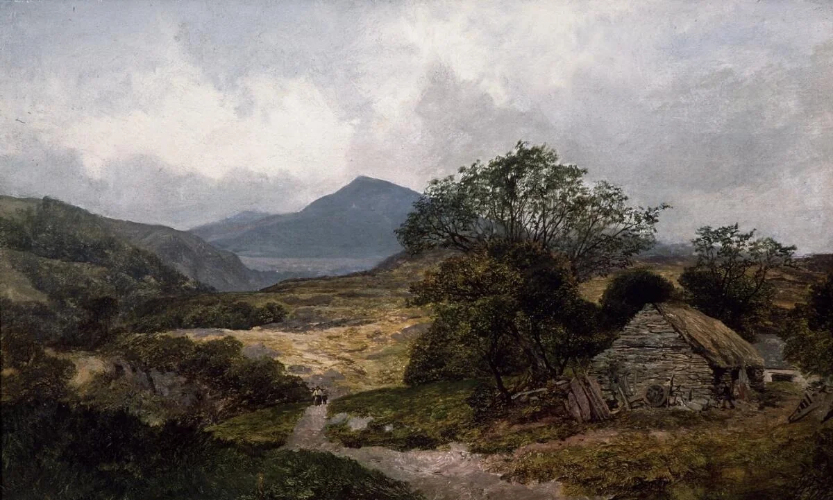 Moel Siabod, from Capel Gannel, detail