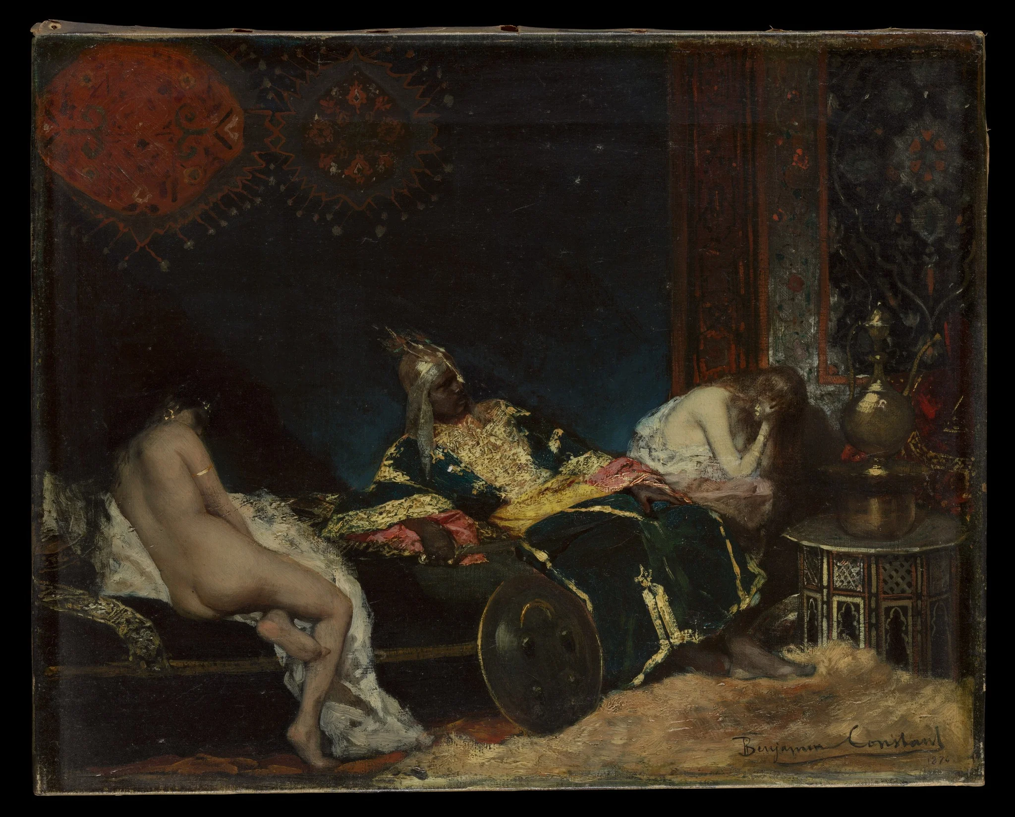 The Serbian Concubine (Un Envoi de Serbie), detail