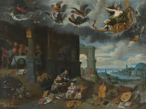 The Children of the Planet Mercury, by Jan Brueghel the Younger, unspecified, 1645