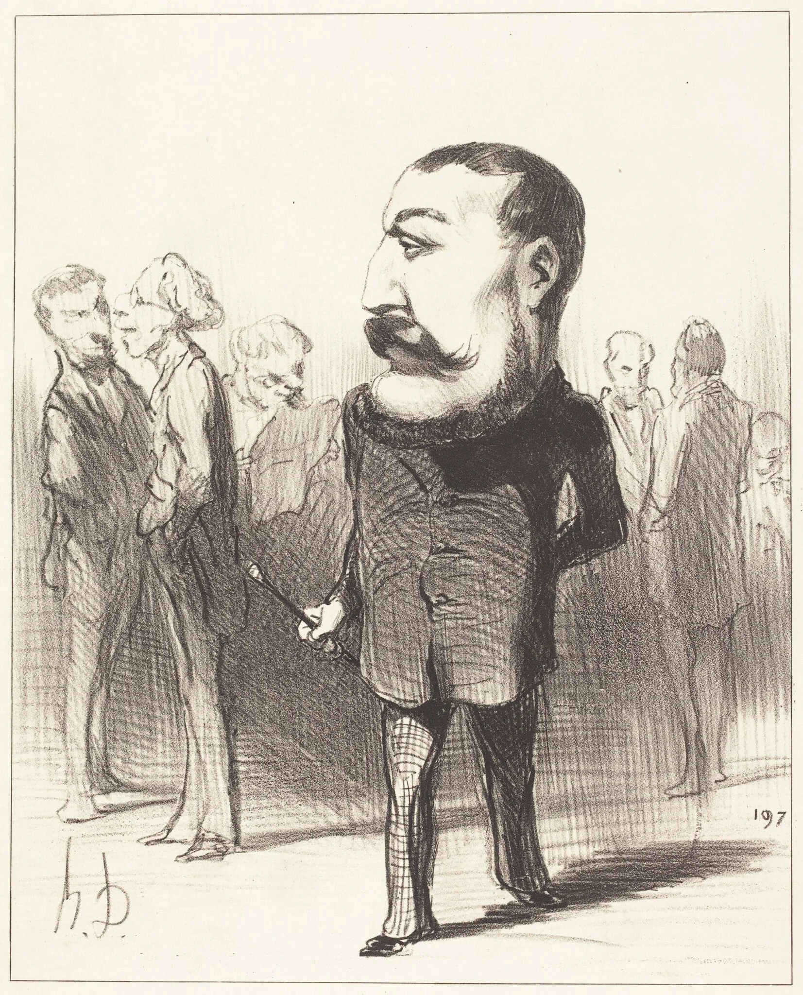 Pierre-Napoléon Bonaparte, detail
