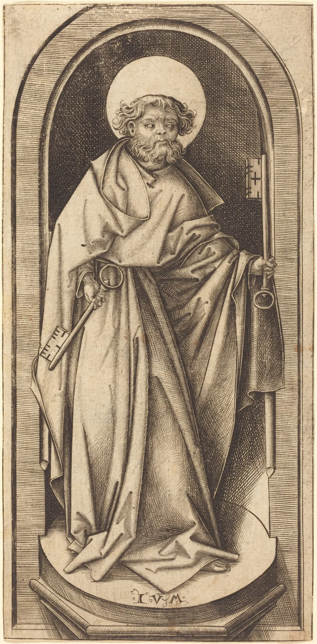 Saint Peter, detail