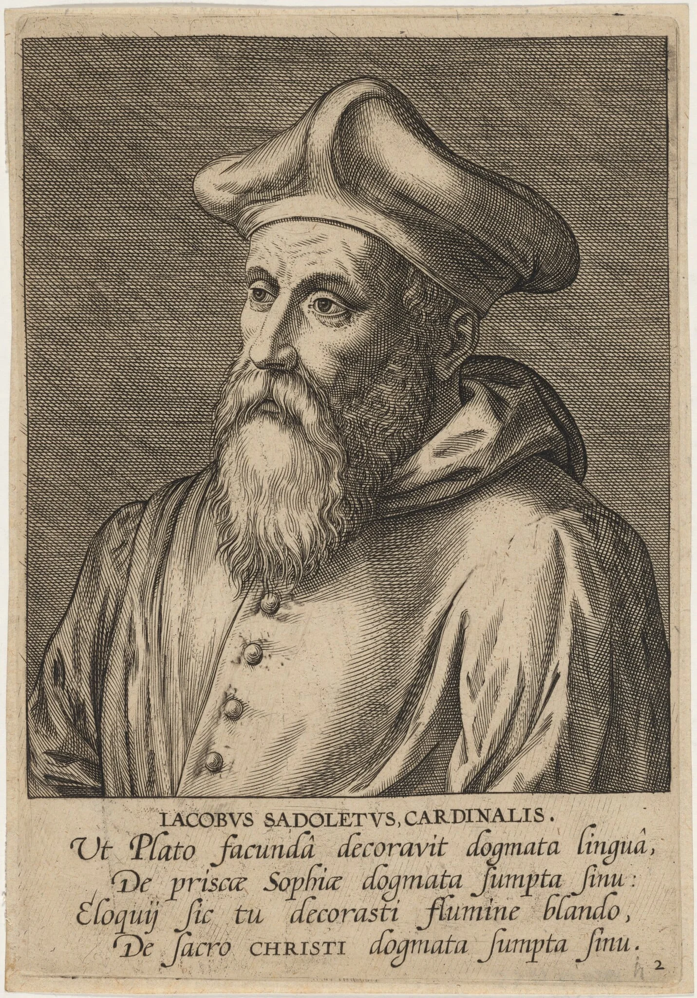 Cardinal Jacopo Sadoleto, detail