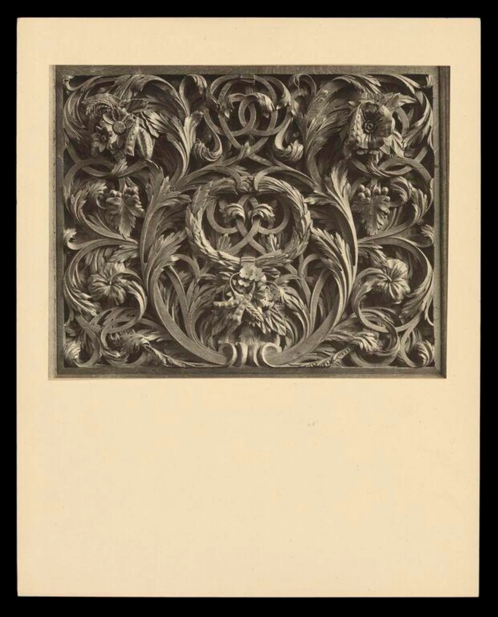 Grinling Gibbons Carving, Oxford, detail