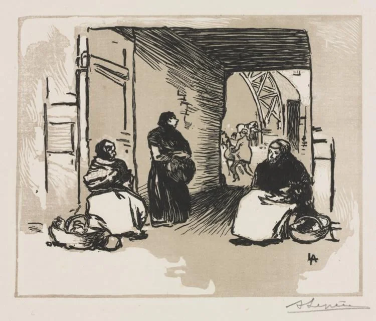 Bread-Sellers, detail
