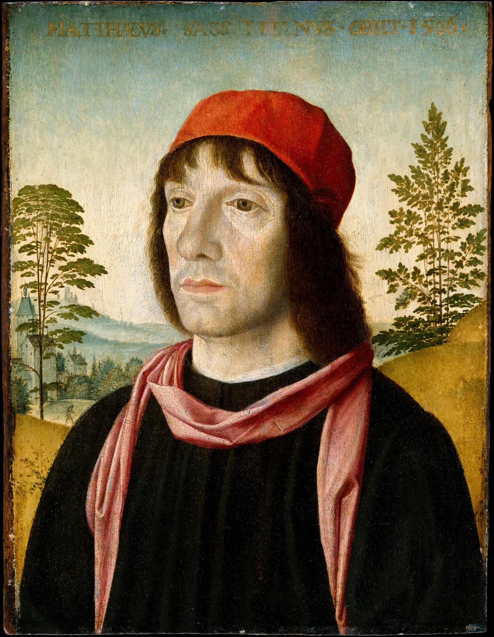 Portrait of a Man, detail