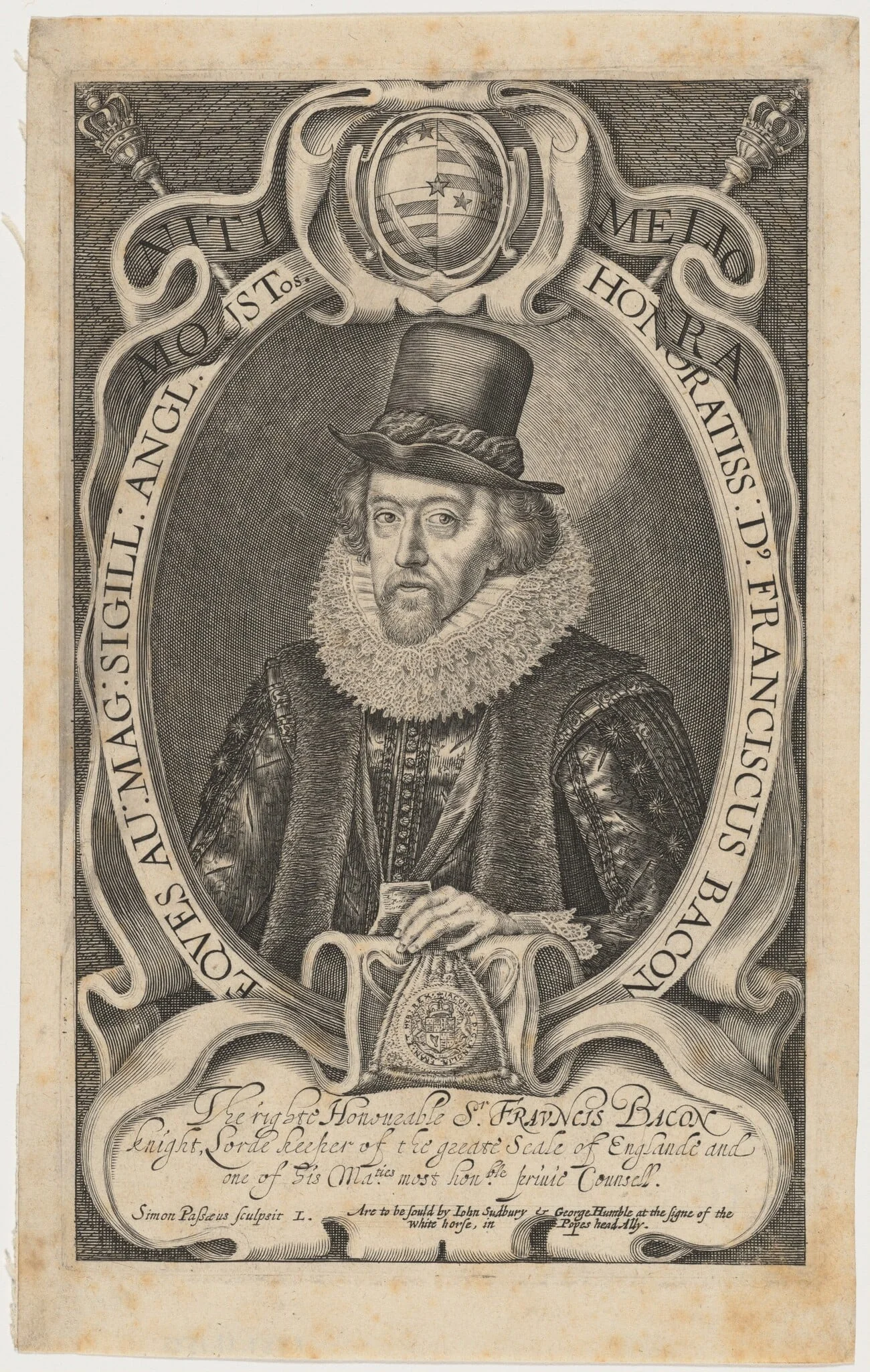 Sir Francis Bacon, detail