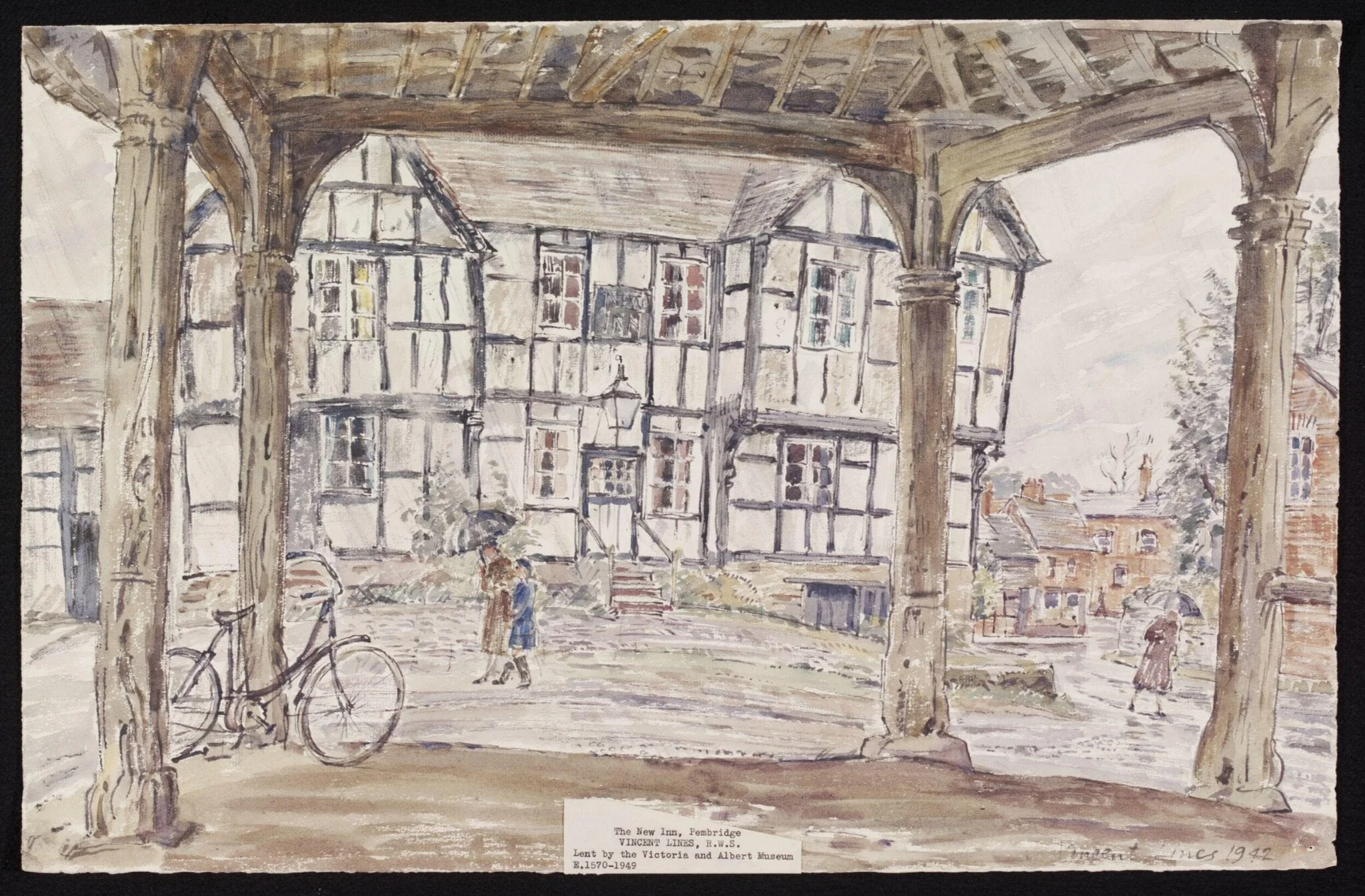 The New Inn, Pembridge, detail