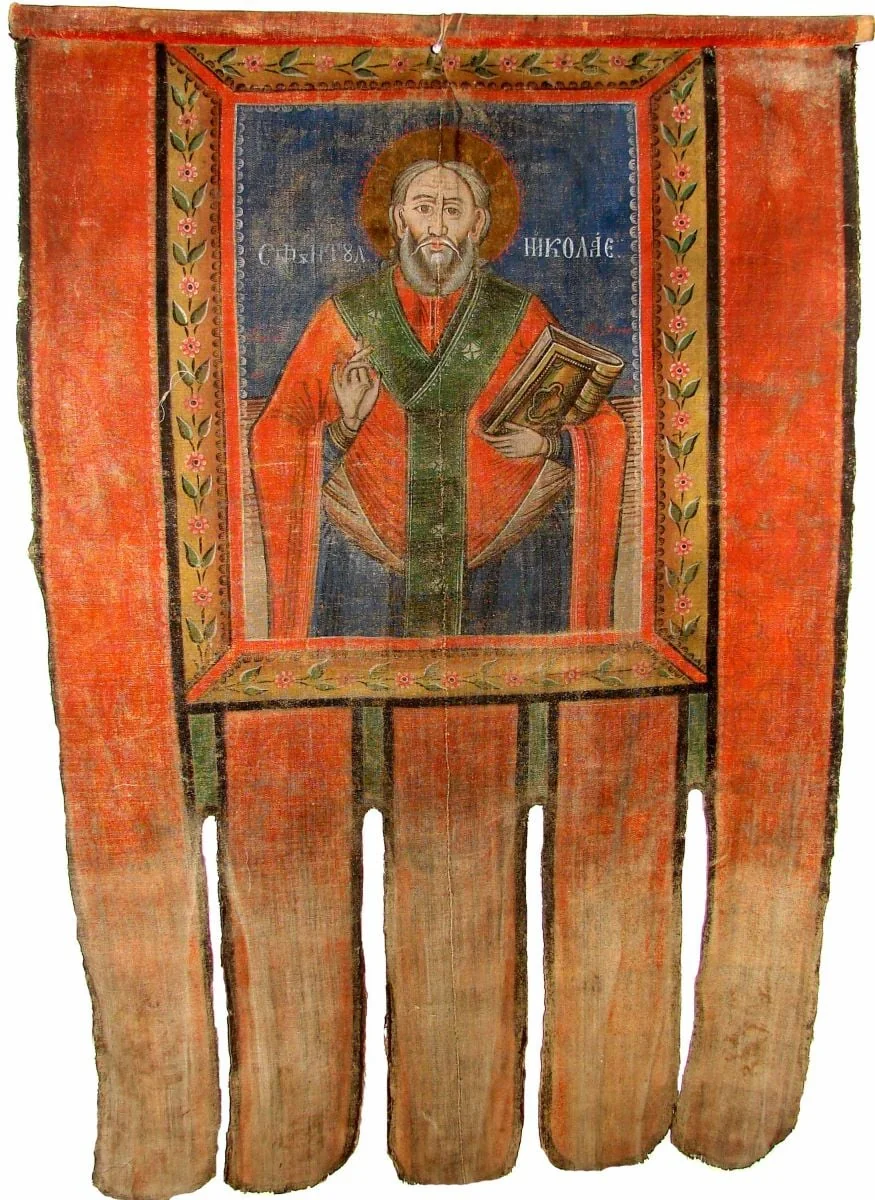 Arhanghelii Mihail și Gavriil, detail
