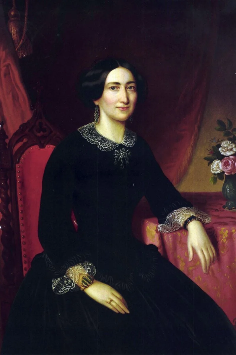 Portret de femeie, detail