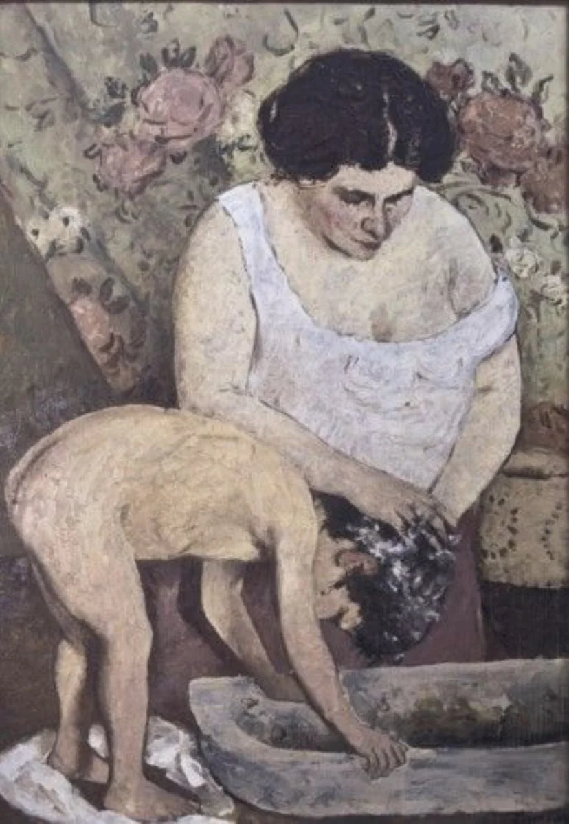 Lăutul, detail