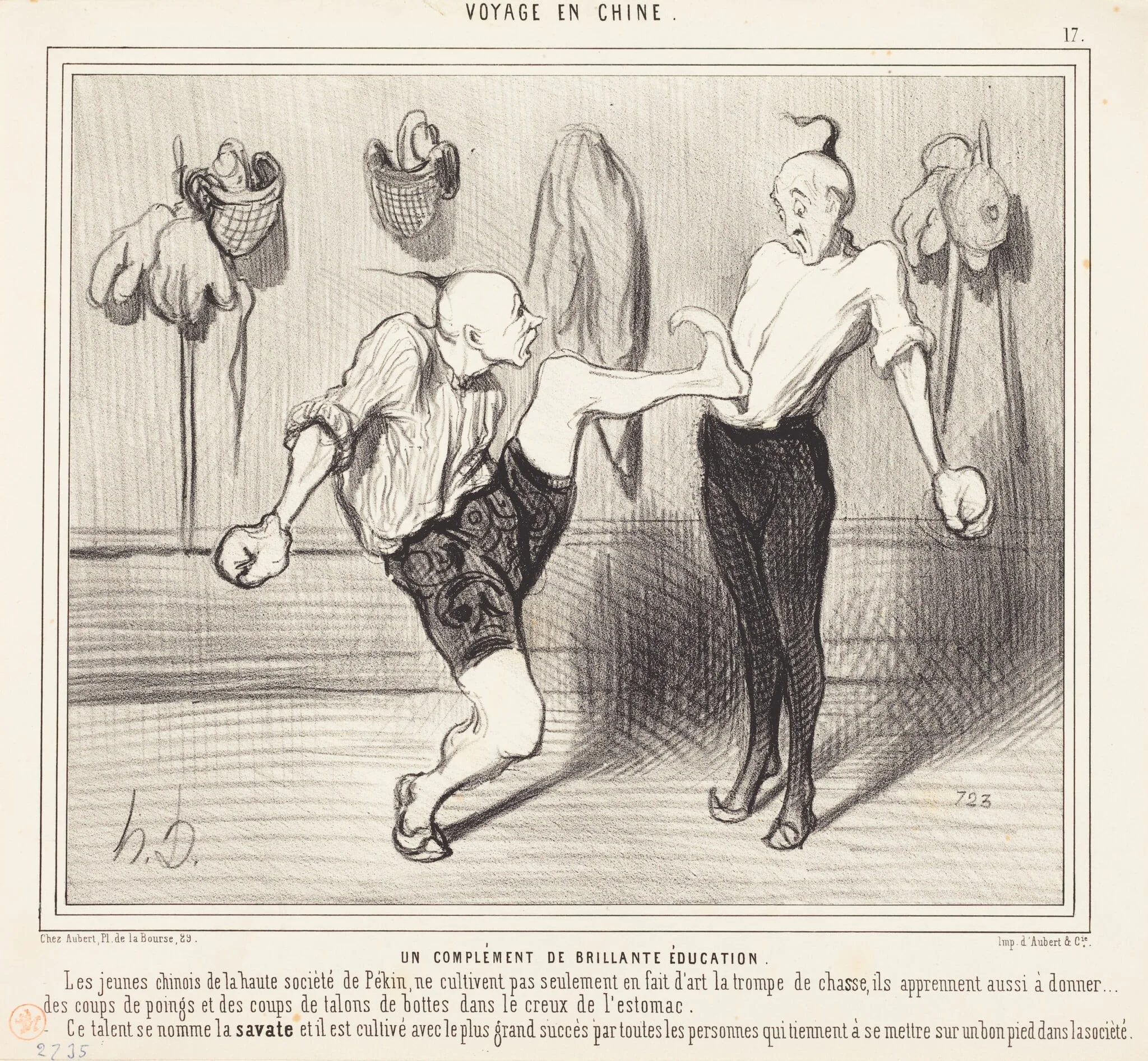 Un Complément de brillante éducation, detail