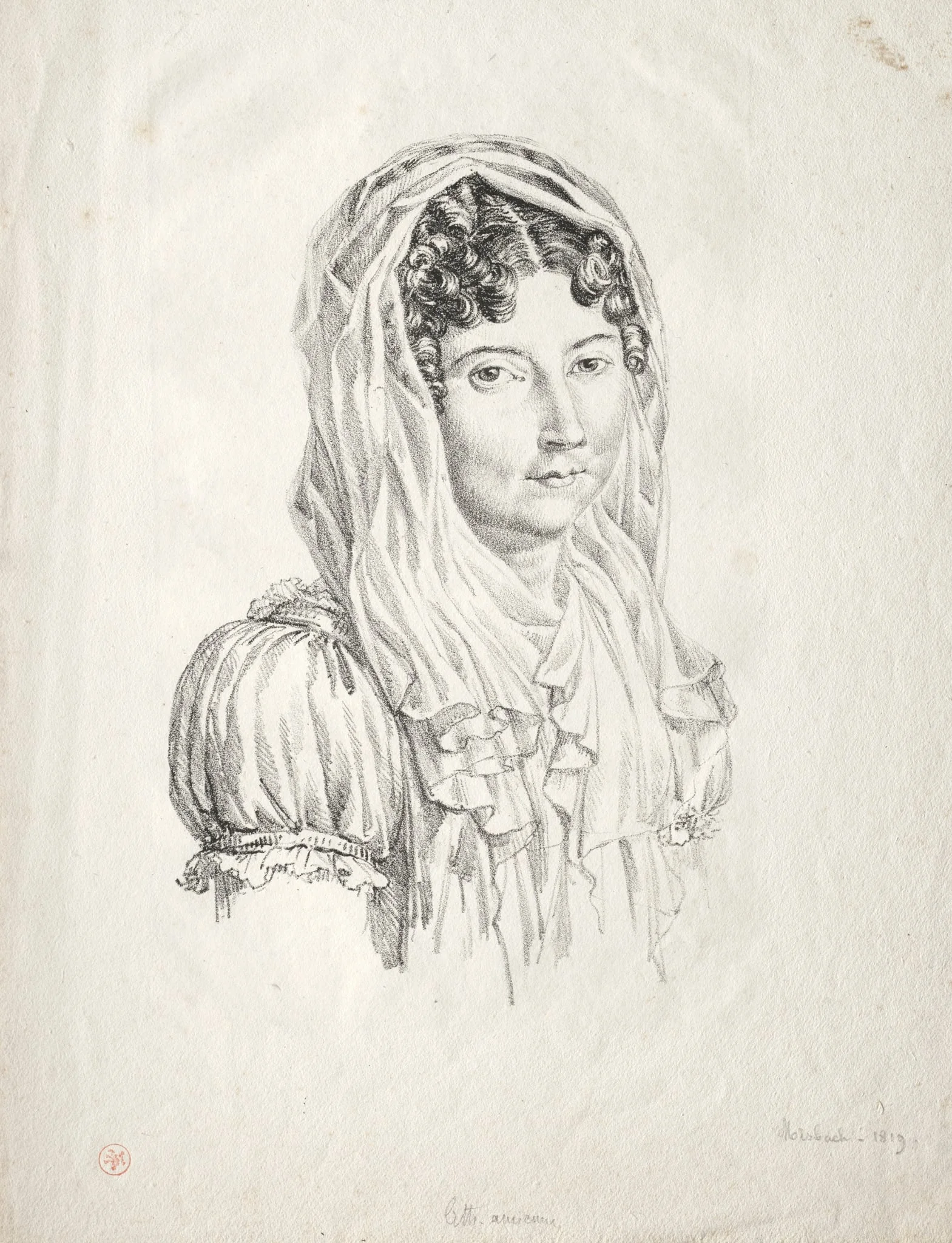 Portrait of a Woman, detail