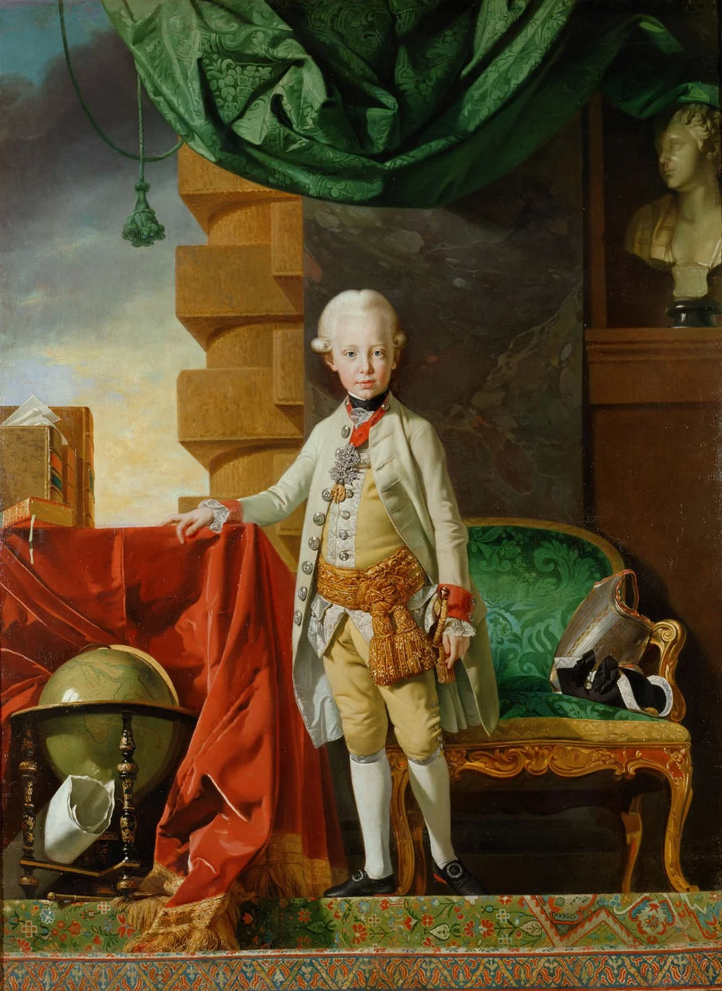 Portrait of Francis of Austria (1768-1835), detail