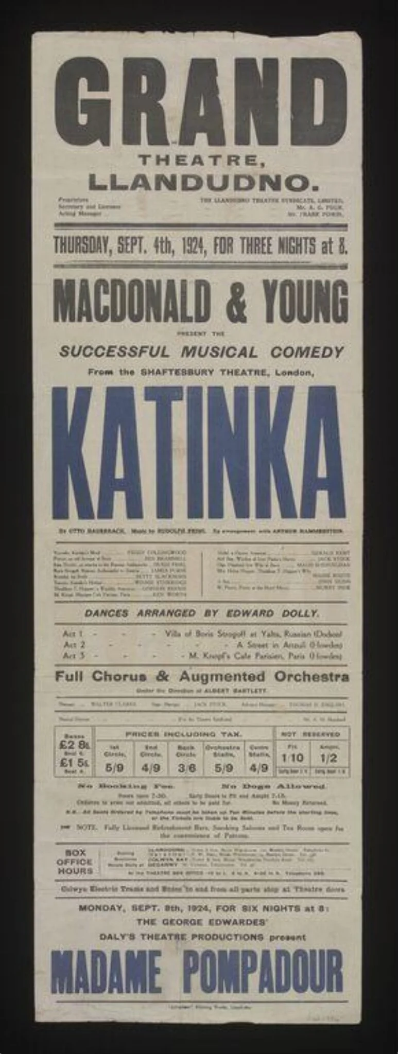Poster, detail