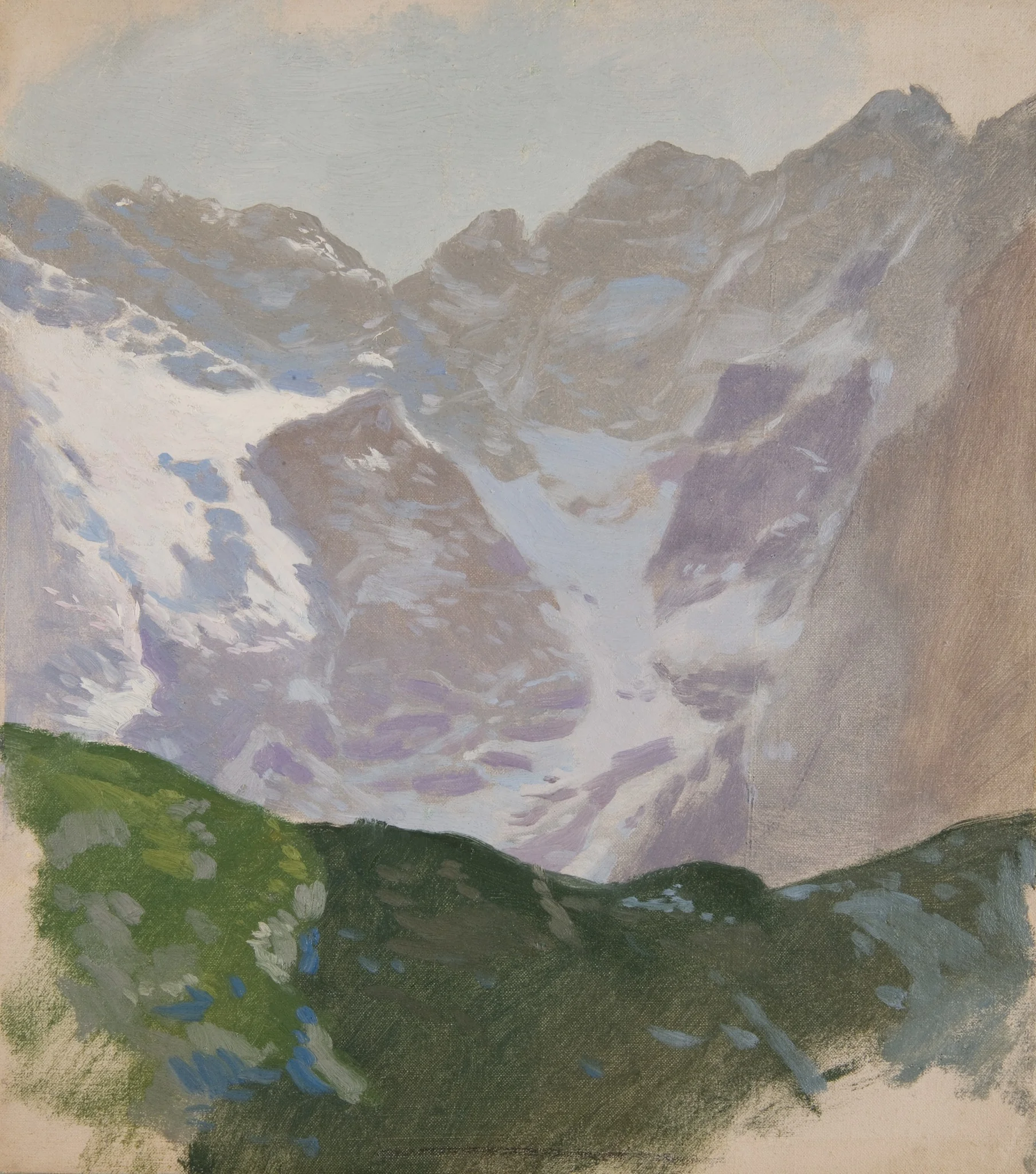 Mountain Landscape, detail