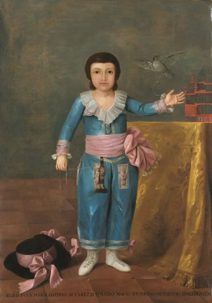 Portrait of Juan Maria Osorio, by Agustín Esteve, oil, 1794