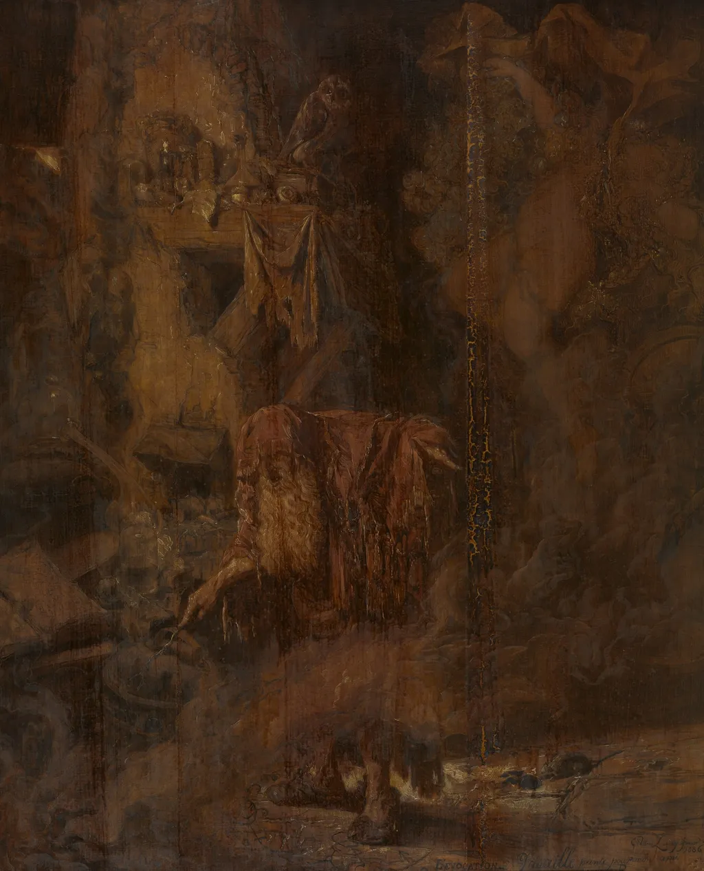 Entchantment, by Willem Linnig Junior, oil