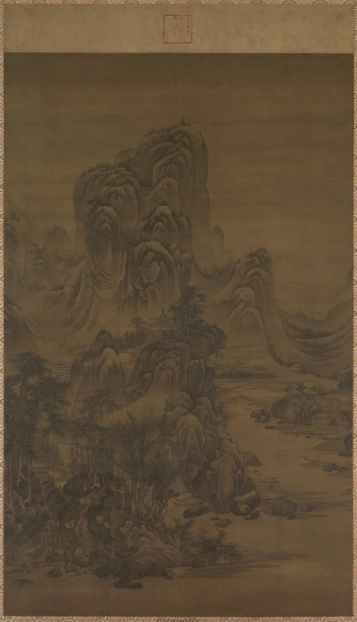 Landscape in the Style of Juran, detail