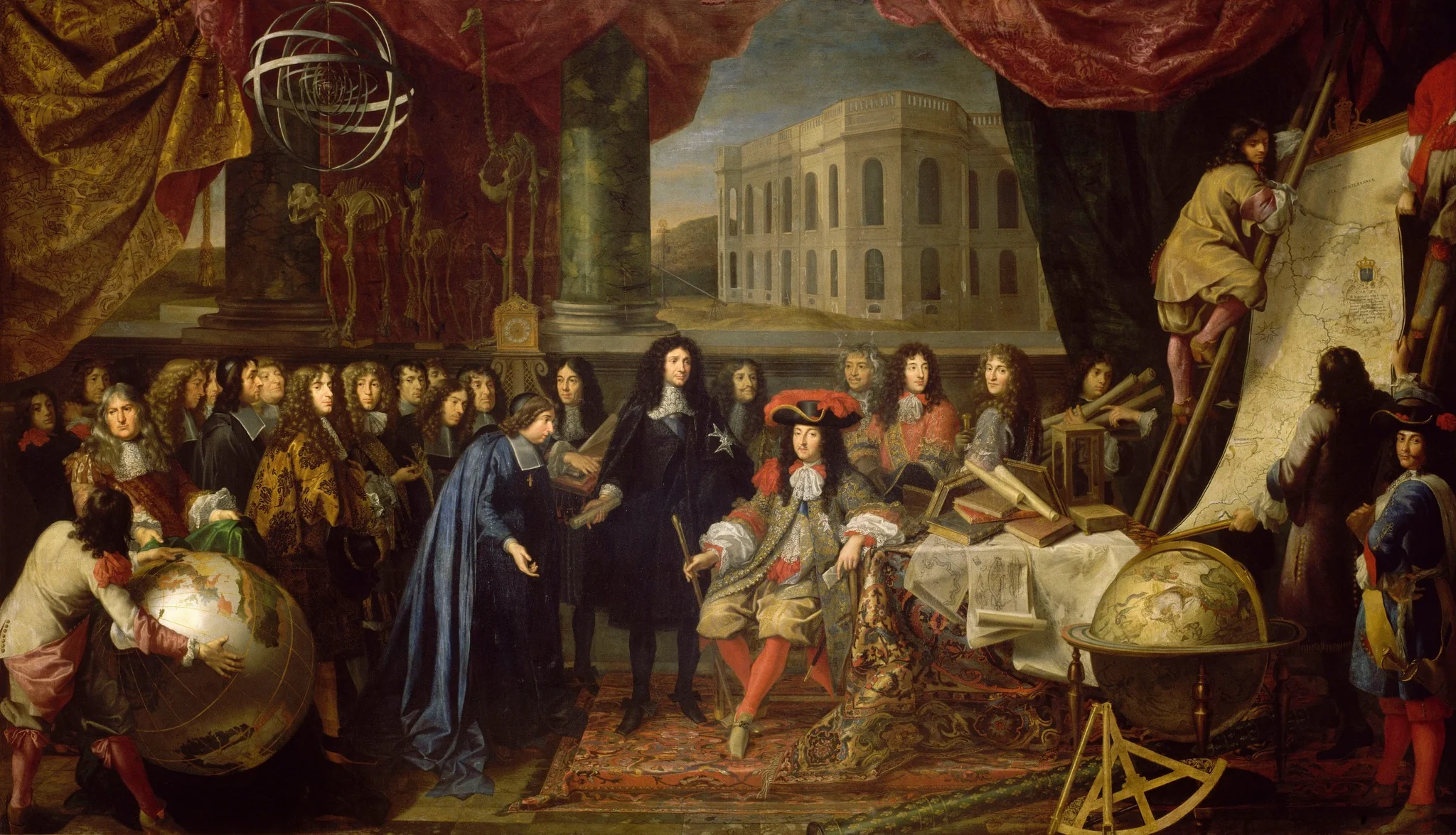 Establishment of the French Academy of Sciences and of Paris Observatory, detail