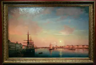 St. Petersburg, by Ivan Aivazovsky, oil, 1850