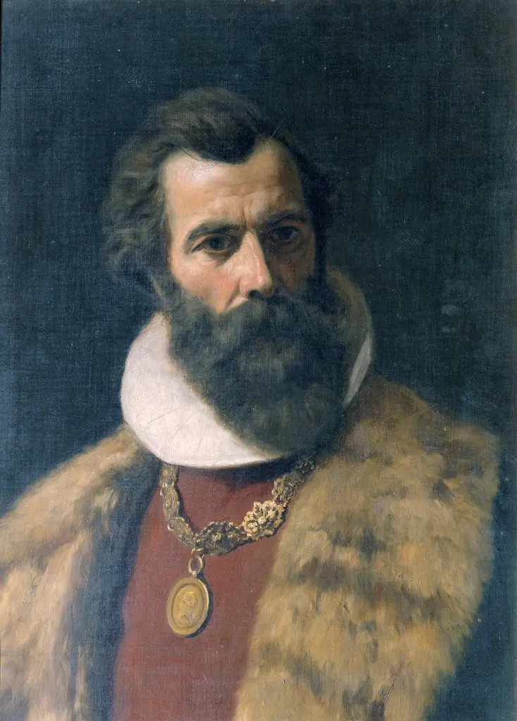 Bärtiger Mann in altdeutscher Tracht, by Natale Schiavoni, unspecified, 1827