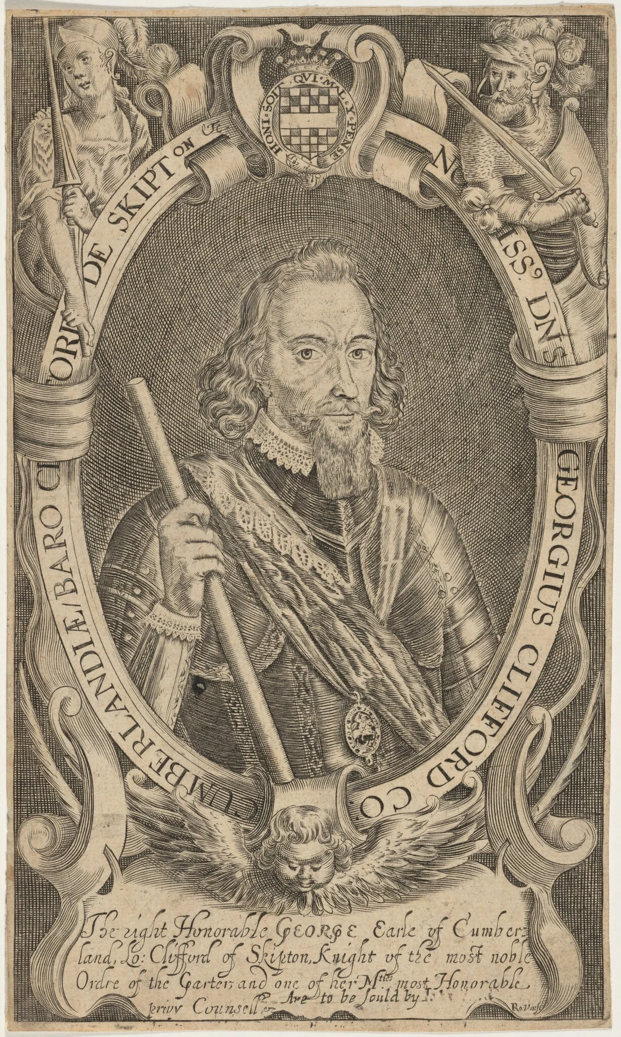 George Clifford, Earl of Cumberland, detail