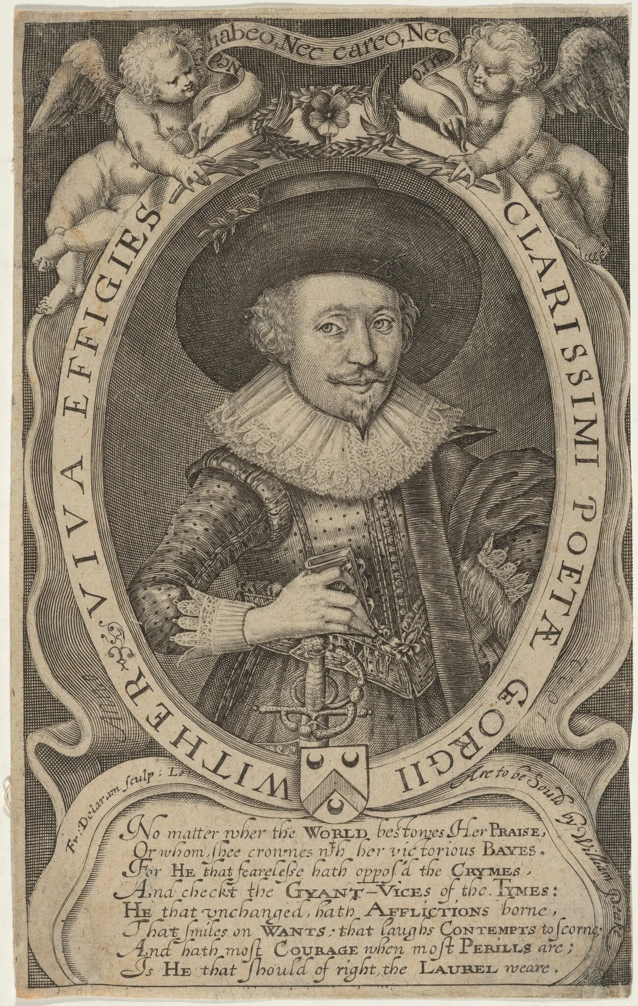 Georgii Wither (George Wither), detail
